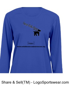 Badger Ladies' B-Core Long Sleeve T-Shirt Design Zoom